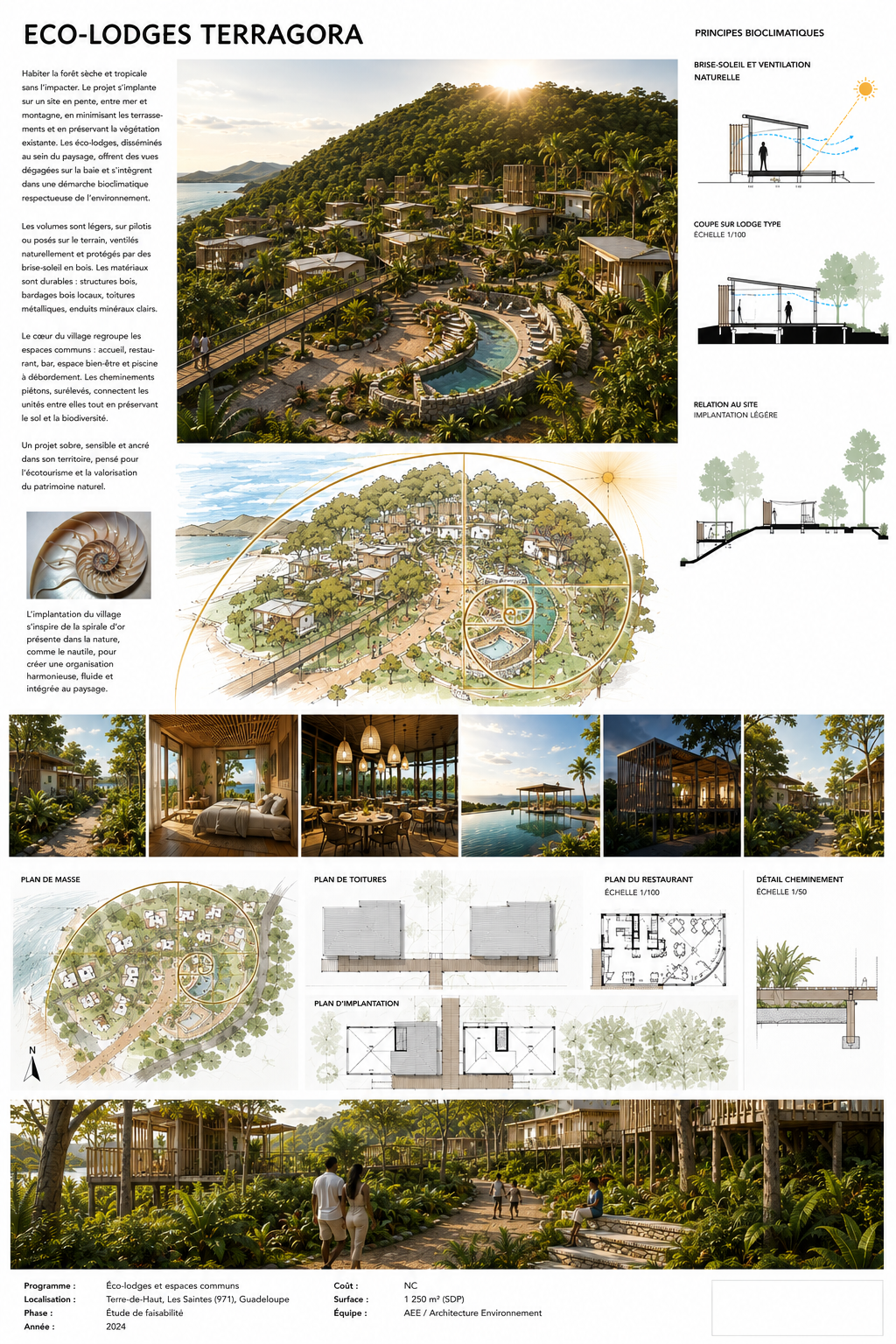 Planche de référence — Terra Gora Lodge