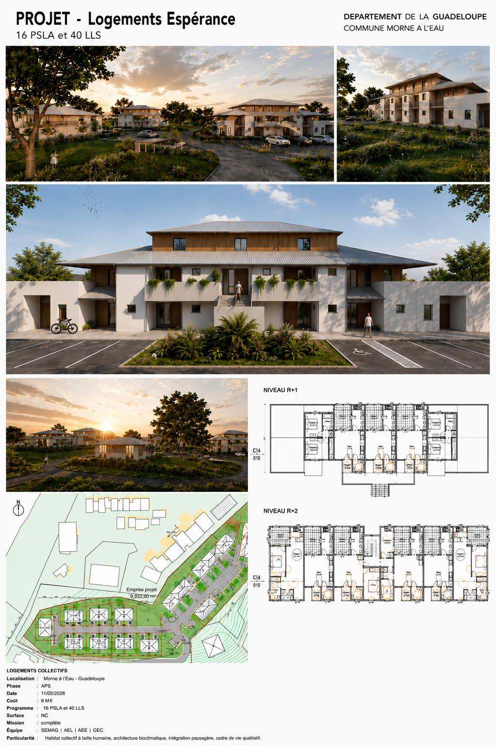 Planche de référence — 51 Logements à Esperances